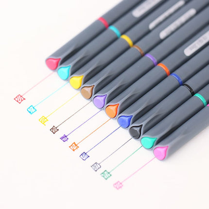 10 Colors Art Markers - wnkrs