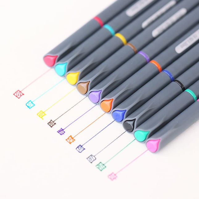 10 Colors Art Markers - wnkrs