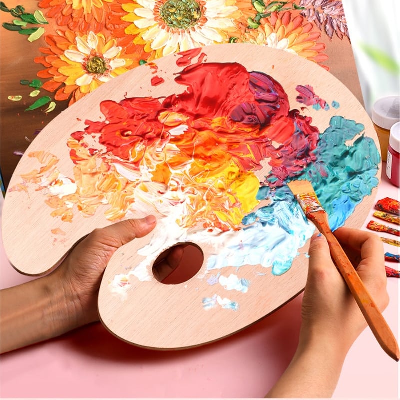 Watercolor Palette for Oil Acrylic Paints