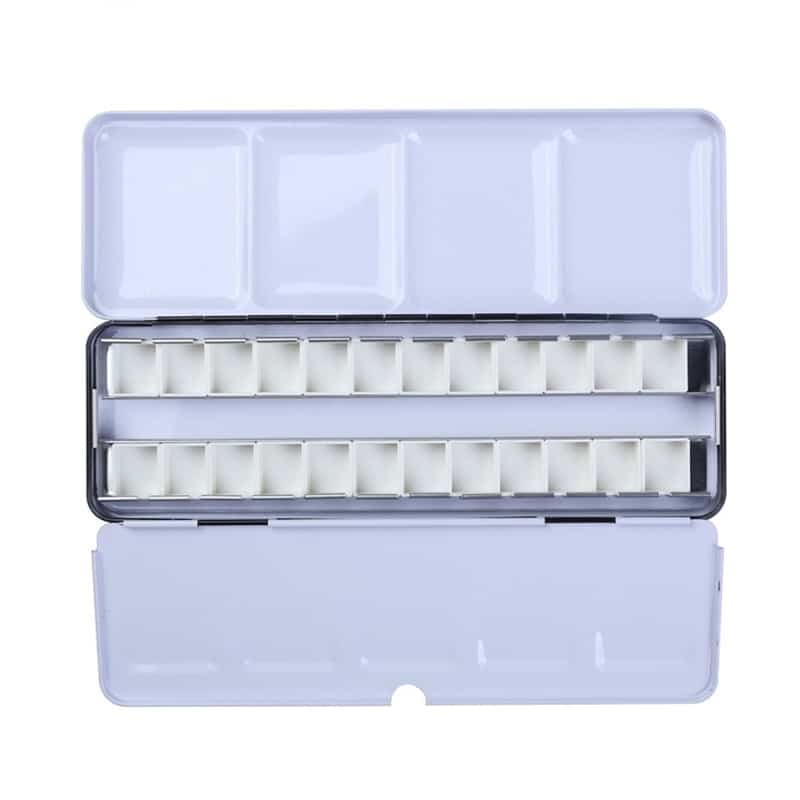 12/24 Grid Watercolor Palette Box