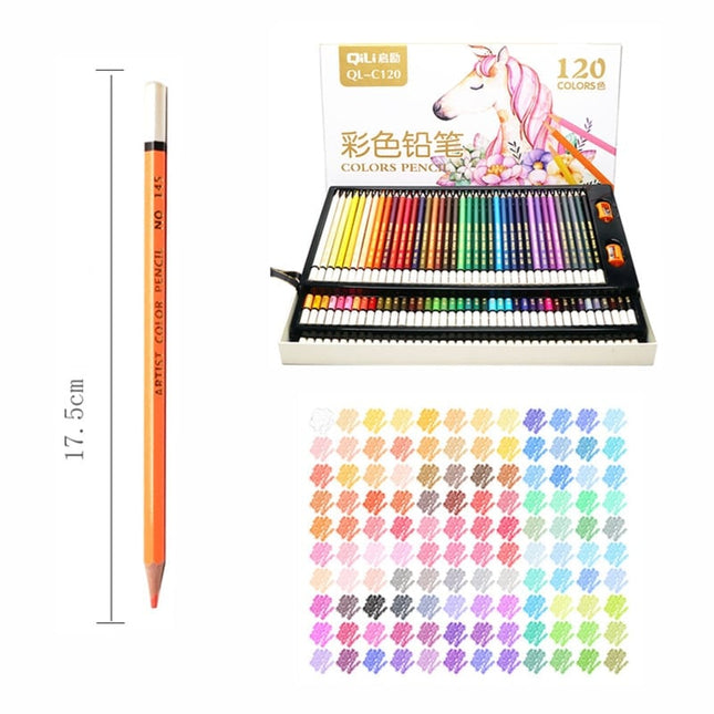 120 Oil Colors Drawing Pencils Set - wnkrs