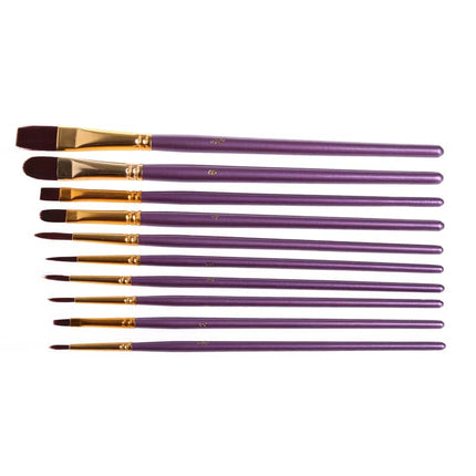 10 Pieces Paint Brush Set - wnkrs