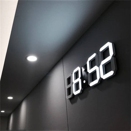 3D LED Digital Wall Clock - wnkrs