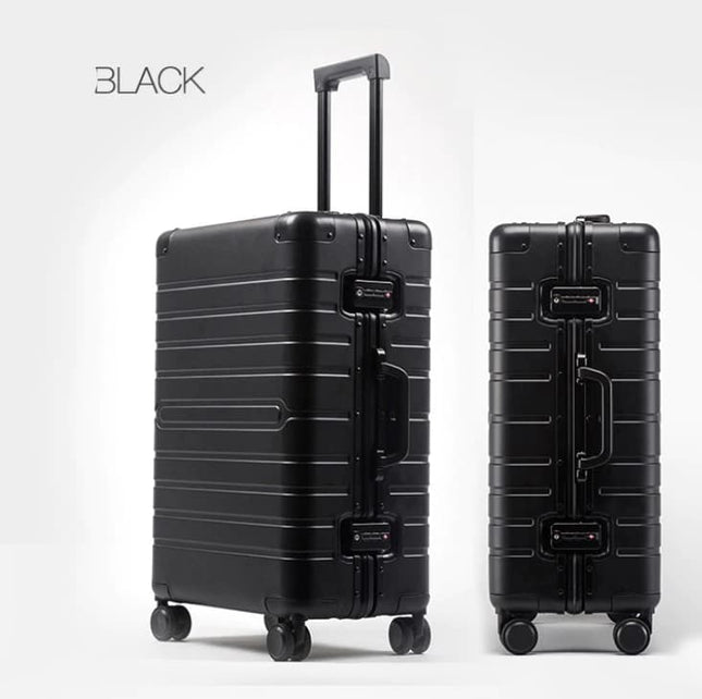 Wheeled Aluminum Travel Suitcase - Wnkrs