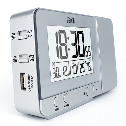 Digital Alarm Clocks with Time Projection - wnkrs