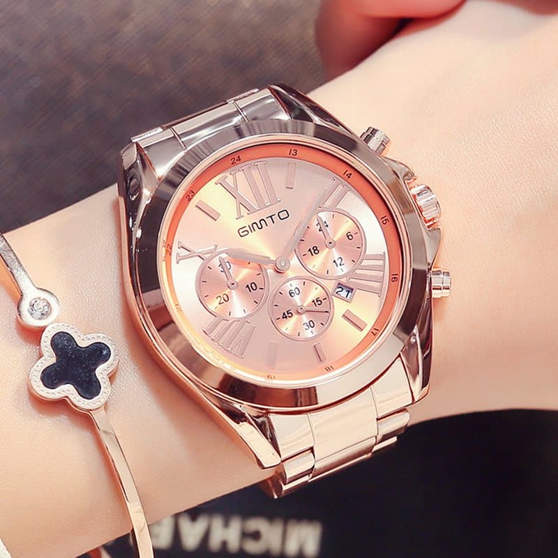 Classic Waterproof Wristwatches for Women