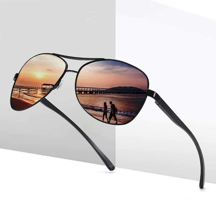 Men's Aviator Polarized Sunglasses - wnkrs
