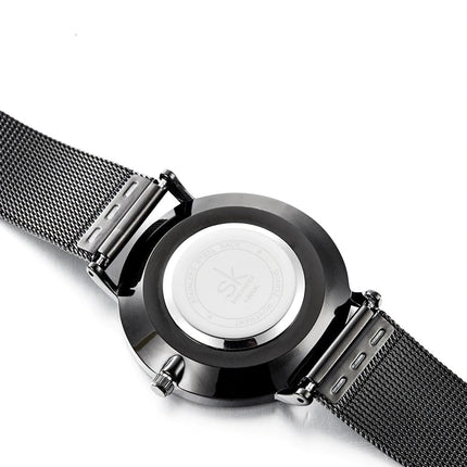Ultra Thin Wristwatches for Women with Metal Mesh Strap - wnkrs