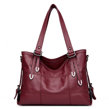 Women's PU Casual Soft Tote Bag - Wnkrs