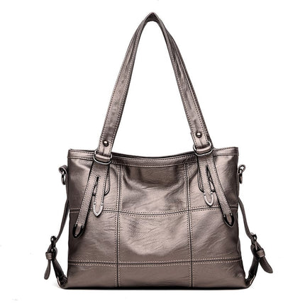 Women's PU Casual Soft Tote Bag - Wnkrs