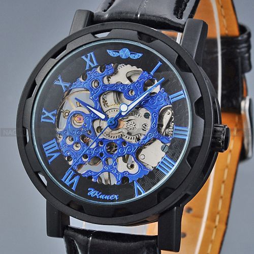 Fashion Mechanical Automatic Skeleton Watches for Men - wnkrs
