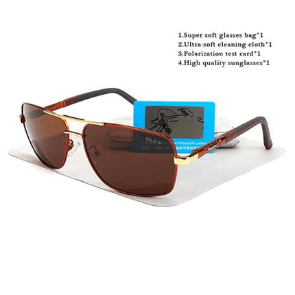 Men's Modern Style Square Shaped Sunglasses - wnkrs