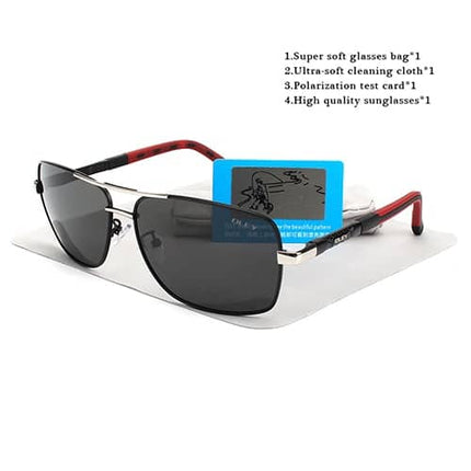 Men's Modern Style Square Shaped Sunglasses - wnkrs