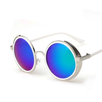 Unisex Round Shaped Sunglasses - Wnkrs