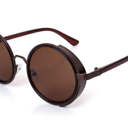 Unisex Round Shaped Sunglasses - Wnkrs