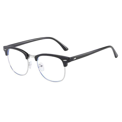 Men's Anti-Blue Light Semi-Rimless Glasses - wnkrs
