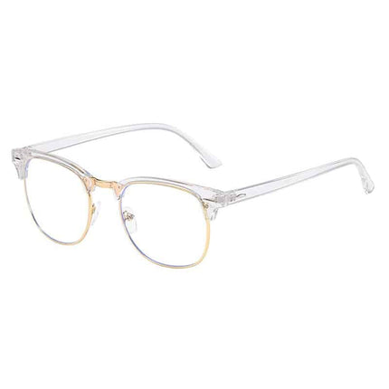 Men's Anti-Blue Light Semi-Rimless Glasses - wnkrs