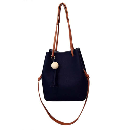 Women's PU Leather Bag with Small Handbag - Wnkrs