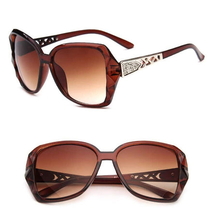 Women's Vintage Big Frame Sunglasses - wnkrs
