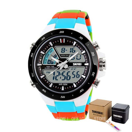 Men's Wristwatches with Digital and Analogue Display - wnkrs