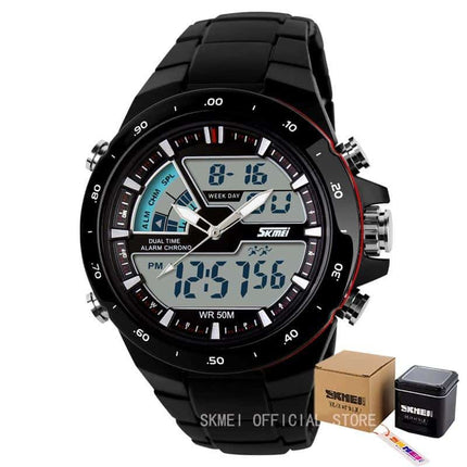 Men's Wristwatches with Digital and Analogue Display - wnkrs