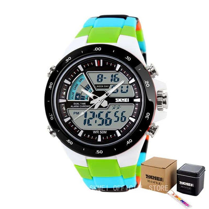 Men's Wristwatches with Digital and Analogue Display - wnkrs