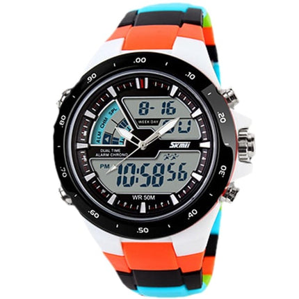 Waterproof Sports Wristwatches with Dual Display - wnkrs