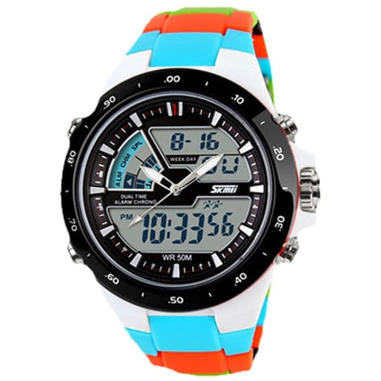 Waterproof Sports Wristwatches with Dual Display - wnkrs