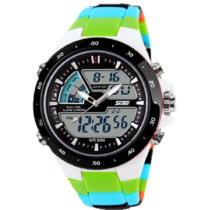 Waterproof Sports Wristwatches with Dual Display - wnkrs