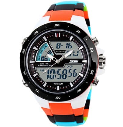 Waterproof Sports Wristwatches with Dual Display - wnkrs