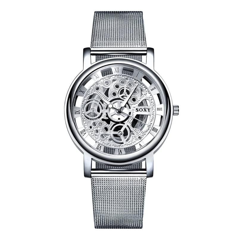 Men's Mesh Belt Quartz Watches