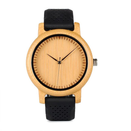 Fashion Casual Quartz Wood Men's Watch - wnkrs