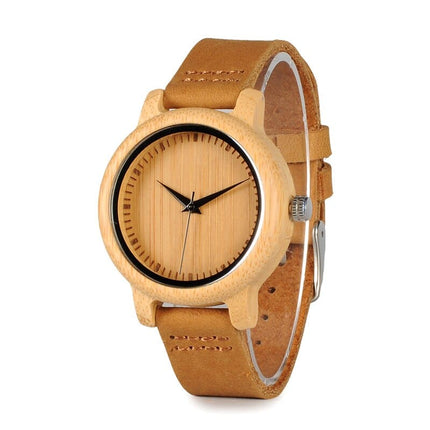 Fashion Casual Quartz Wood Men's Watch - wnkrs