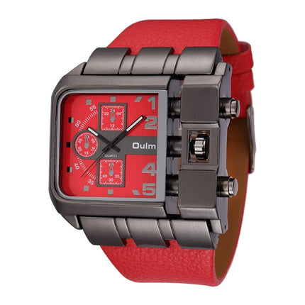 Square Shape Dial Casual Style Men's Watches - wnkrs