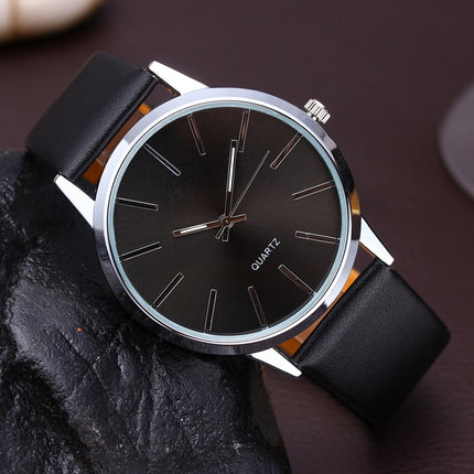 Men's Solid Casual Quartz Watch - wnkrs