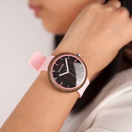 Women's Round Shaped Silicone Watch - wnkrs