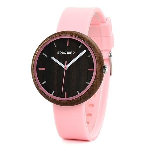 Women's Round Shaped Silicone Watch - wnkrs