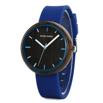 Women's Round Shaped Silicone Watch - wnkrs