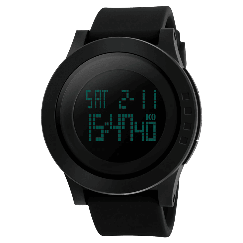 Stylish Men's Digital Waterproof Wristwatches