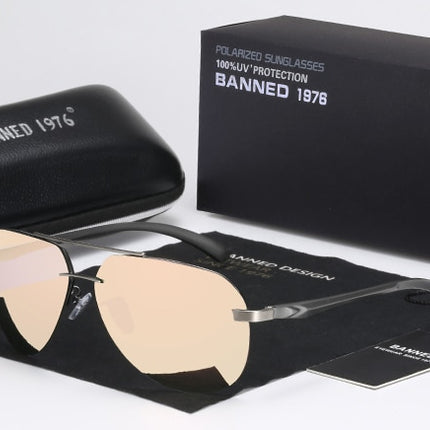 Aluminum Magnesium Sunglasses for Men - wnkrs