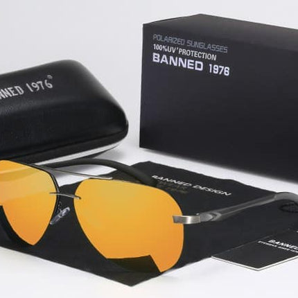 Aluminum Magnesium Sunglasses for Men - wnkrs