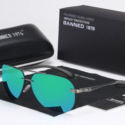 Aluminum Magnesium Sunglasses for Men - wnkrs