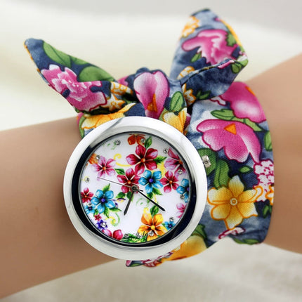 Ethnic Floral Watches With Wristbands - wnkrs