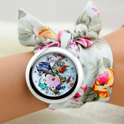 Ethnic Floral Watches With Wristbands - wnkrs