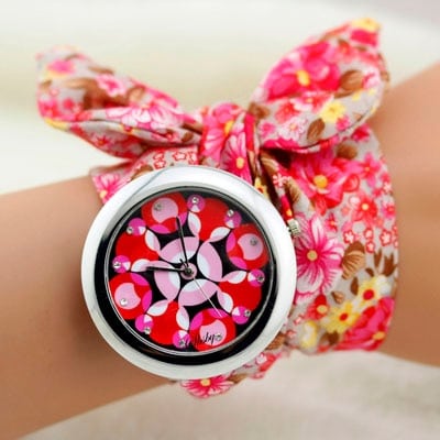 Ethnic Floral Watches With Wristbands - wnkrs