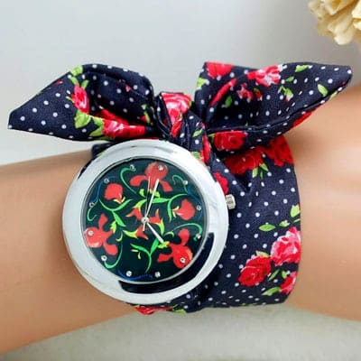 Ethnic Floral Watches With Wristbands - wnkrs