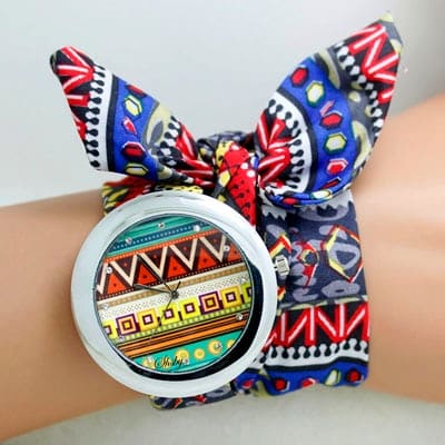 Ethnic Floral Watches With Wristbands - wnkrs