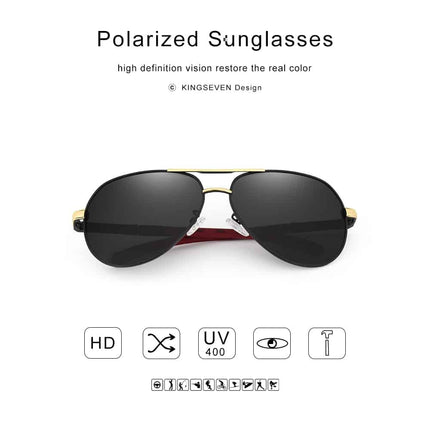 Men's Luxury Style Polarized Sunglasses - wnkrs