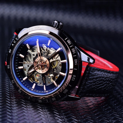 Waterproof Mechanical Wristwatches with Transparent Case - wnkrs