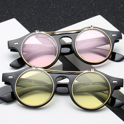 Men's Round Shaped Sunglasses - wnkrs